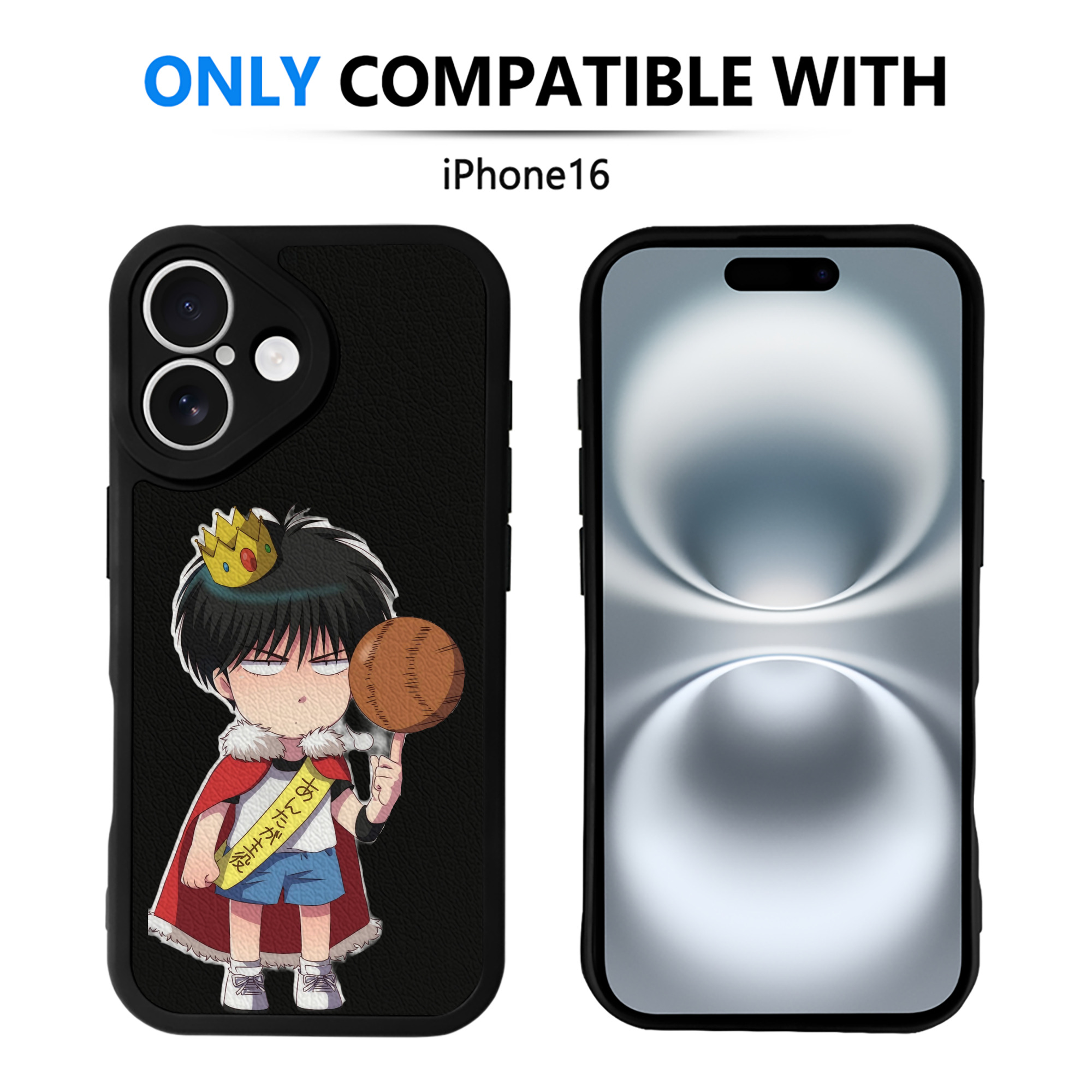 （画像用） SLAM DUNK／スラムダンク 【iPhone 16シリーズ対応】シリコンスマホケース（レザー調） 材質：シリコン